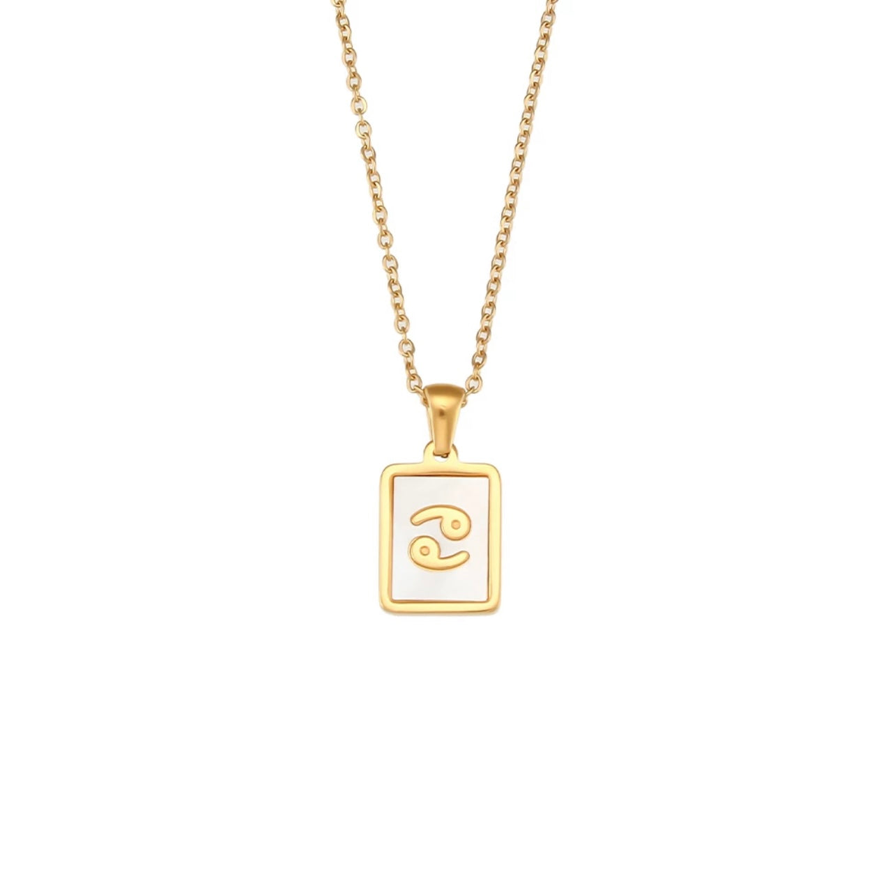 Shell Zodiac Pendant