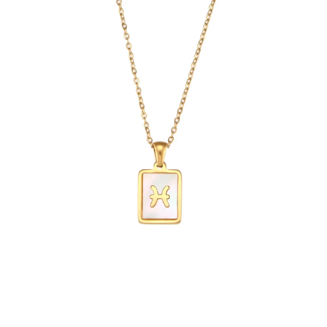 Shell Zodiac Pendant