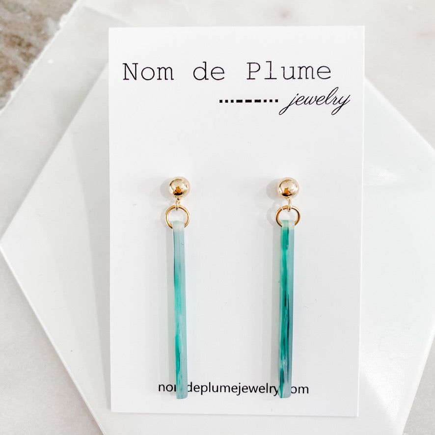 Modern Stick Earrings